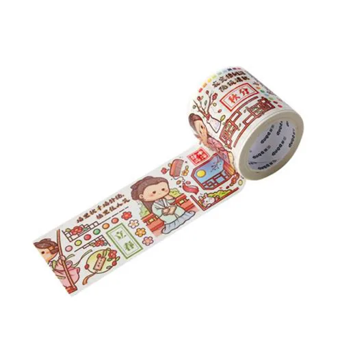 Miniatura 18 de Alideco - Cintas adhesivas decorativas pequeñas de mochi washi, ideales para suministros de diario, manualidades, álbum de recortes, bricolaje