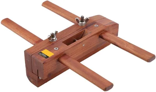 Miniatura 9 de HEEPDD Plano de mano de doble manija, kit de avión de mano de palisandro para carpintería, instrumento musical para muebles, herramienta de mano