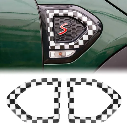 Miniatura 19 de Adhesivo decorativo para guardabarros de luz lateral de señal de giro para Mini Cooper 3ª generación F60 Countryman 2017 en adelante, accesorios