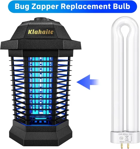 Miniatura 3 de Klahaite Bombilla de repuesto para lámpara de 15 W para matadores de insectos, bombillas de luz para insectos para K15, X3, T6, T8, T9, matador