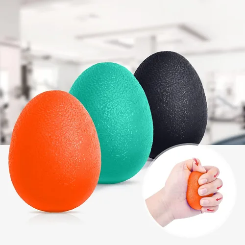 Miniatura 10 de Peradix Entrenador de fuerza de agarre de mano, pelota de alivio de estrés para adultos y niños, terapia de rehabilitación de muñeca