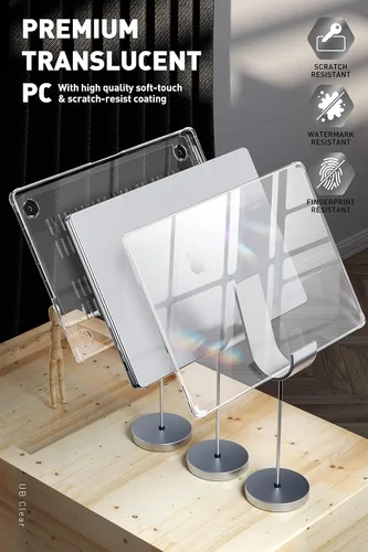 Miniatura 6 de SUPCASE Funda para MacBook Pro de 14 pulgadas versión 2021-2025 (Unicorn Beetle Clear), M5/M4/M3/M2/M1 Pro/Max Chip [antiarañazos] Funda delgada