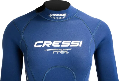Miniatura 5 de Cressi Traje de neopreno completo para mujer con cremallera trasera para buceo y actividades acuáticas - Rápido 0.118 in: diseñado en Italia