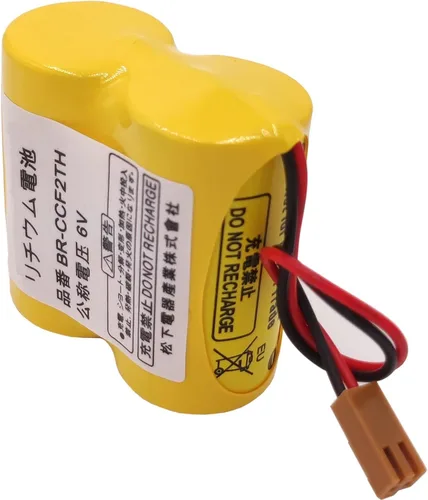 Miniatura 2 de 5000mAh BR-CCF2TH 6V PLC Batería de litio de repuesto con enchufe para Fanuc A98L-0001-0902 A98L-0031-0006