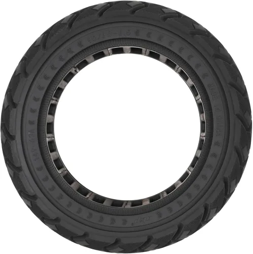Solid All-Terrain Tire 90/65-6.5 for Zero 11X Electric Scooter, Puncture Proof Honeycomb Non-Slip Replacement Wheel (1)