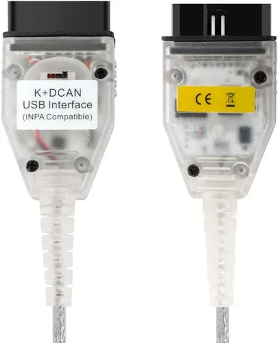 Miniatura 3 de Taotao Cable K+CAN con interruptor FT232RL K+D CAN Cable de interfaz USB para coche Ediabas K+Dcan USB OBD2 OBDii escáner de diagnóstico para BMW