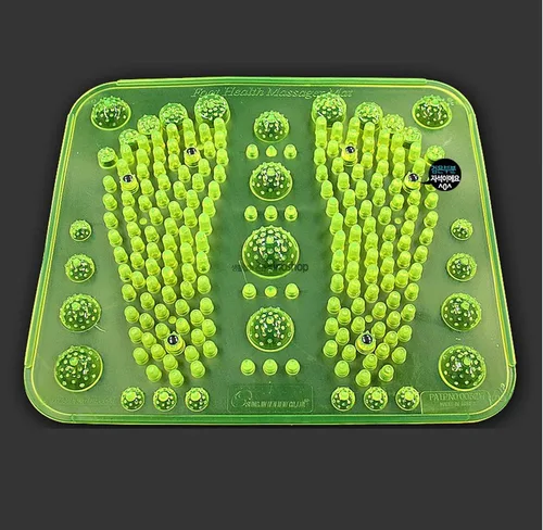 Miniatura 8 de Reflexology - Alfombrilla de masaje de pies que estimula la circulación sanguínea, acupresión, pies, placa de masajeador con imán