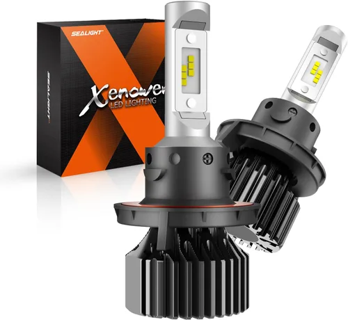 Miniatura 17 de SEALIGHT Bombillas 9005/HB3 H11/H8/H9, Luz 9005 H11 con Plug and Play, 60,000LM, Sin polaridad, Visión de conducción más amplia, Bombillas de luz