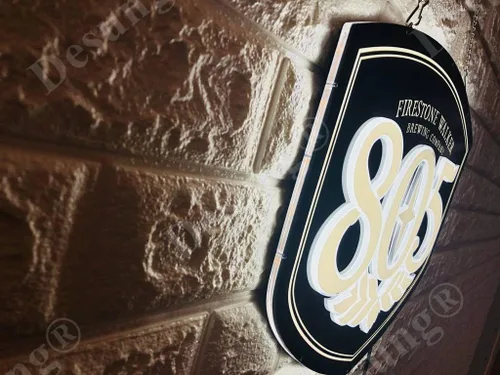 Miniatura 2 de Revolucionario Firestone-Walker Brewing 805 - Letrero de luz de neón LED 3D, diseño de tecnología de impresión vívida, decoración de tercera PVC02