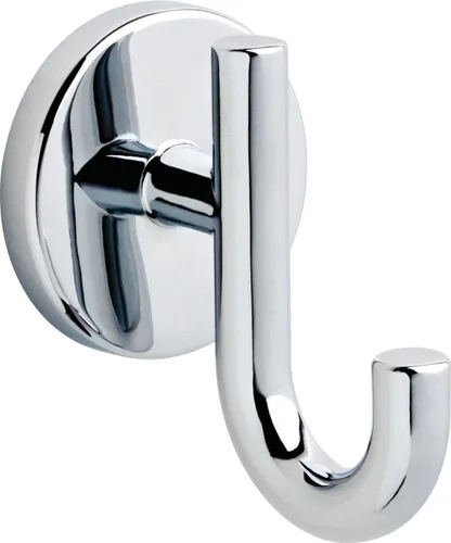 Miniatura 10 de Delta Trinsic (1 paquete) Ganchos para toallas Brilliance de acero inoxidable individuales para baño montados en la pared para batas y toallas