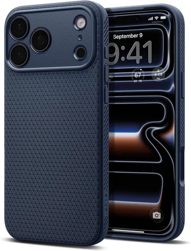 Miniatura 27 de Spigen Liquid Air - Funda diseñada para iPhone 13 (2021), color negro mate