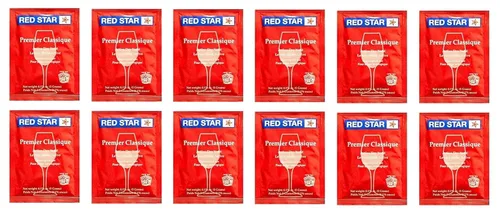 Miniatura 3 de North Mountain Supply Red Star Premier Classique - Levadura de vino, paquete de 12, levadura fresca