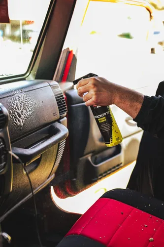 Miniatura 3 de P&S - Limpiador interior de cabina todoterreno – Sin residuos para plásticos, vinilo, goma y cuero – Seguro y listo para usar para cuatrimotos, UTV
