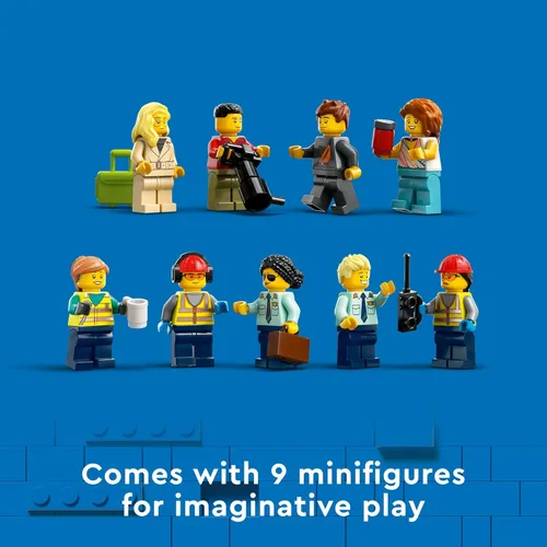 Miniatura 6 de LEGO City Passenger Airplane Toy – Juego de construcción para niños y niñas, a partir de 7 años – Regalo educativo para niños – con juguetes
