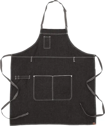 Miniatura 11 de Chef Works Delantal Bronx con cuello redondo