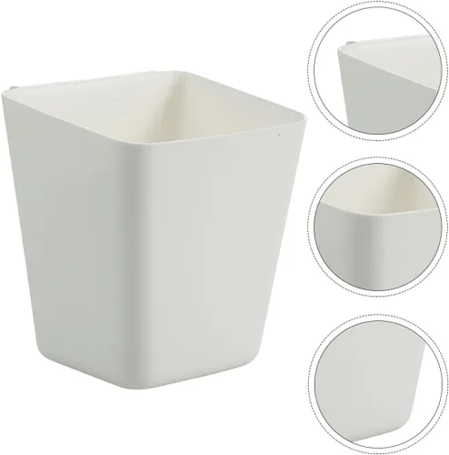Miniatura 7 de Cabilock Gabinete de baño Puerta de almacenamiento Cesta montada en la pared Pequeño Contenedor de almacenamiento colgante Artículos diversos Caja
