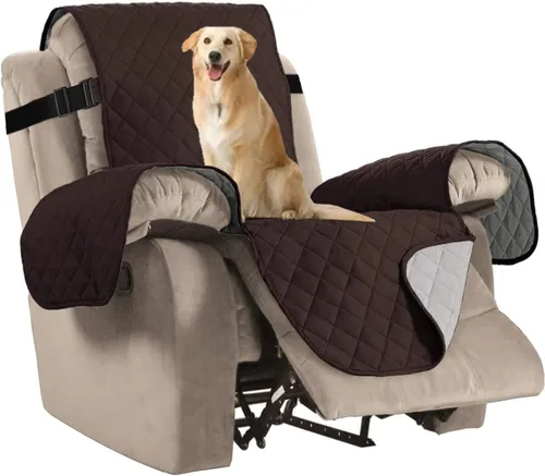 Miniatura 13 de H.VERSAILTEX Fundas Acolchadas Reversibles para Sillones Reclinables, Funda para Silla Reclinable Resistente al Agua, Protector de Muebles Lavable