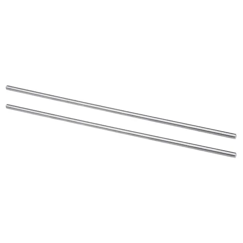 Miniatura 8 de uxcell Varilla de acero redonda, barra de torno HSS de 0.256 in, herramienta de 7.874 in de largo, para engranajes de eje, taladradora, máquina