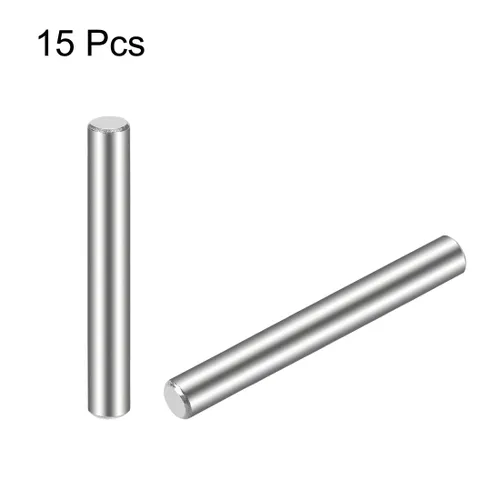 Miniatura 2 de uxcell 0.157 x 1.575 in (aproximadamente 5/32 pulgadas) pasador de clavija de acero inoxidable 304 litera de madera para litera, pasadores