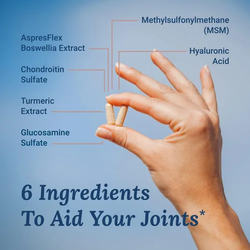 Miniatura 3 de MoveWell de LiveConscious Glucosamina Condroitina con MSM, ácido hialurónico y más Suplemento de salud articular (paquete de 2)