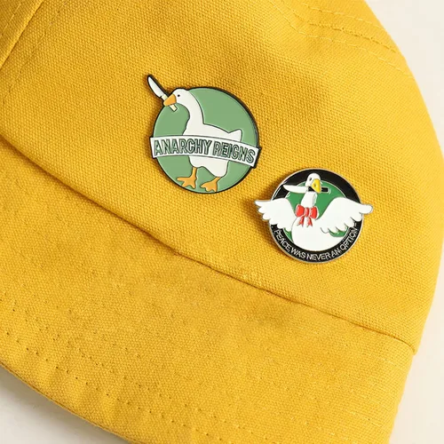 Miniatura 4 de LUKGELYAM Lindos alfileres esmaltados de dibujos animados, broche de solapa para mochila, chaquetas, divertidos alfileres de tigre para regalo