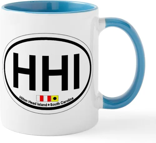 Miniatura 9 de CafePress Hilton Head Island SC - Taza de café de cerámica (11.0 fl oz)