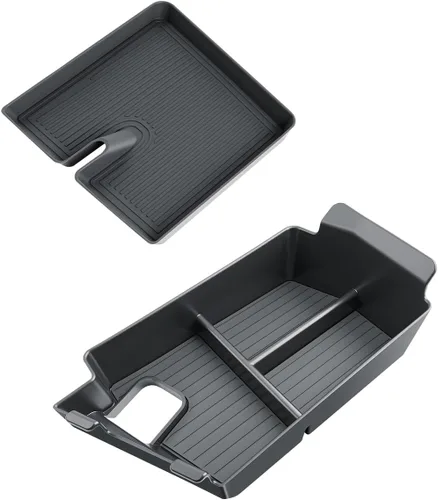 Miniatura 18 de SKTU 2 unidades para 2024-2026 Lincoln Nautilus Organizador de consola central para 2024-2026 Lincoln Nautilus (Premiere/Reserve/Black Label)