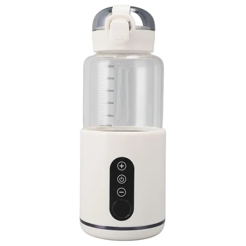 SUNGOOYUE Calentador de botellas portátil de grado alimenticio, duradero, 131.0 °F, calentador de leche de gran capacidad para uso diario, color