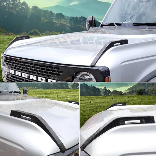 Miniatura 6 de Cubierta de Vista de Sendero Decoración Cubierta de Acabado Accesorios Exteriores para Accesorios Ford Bronco 2021 2022 2023 2024 2025 2-Puertas