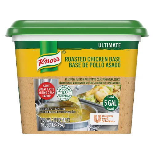 Knorr - Salsa profesional caribeña, lista para usar, curada, estofada, con jugo de papaya, sin agregar GMS.