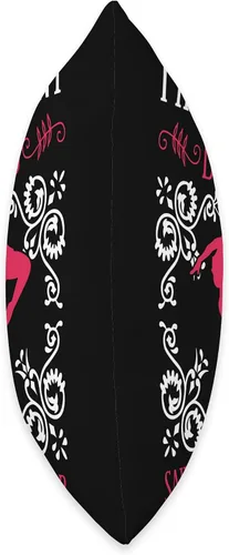 Miniatura 2 de Baton Twirling & Majorette Dance Designs Twirler Design for Baton Gymnastics Throw Pillow, 18x18, Multicolor