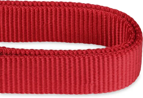 Miniatura 4 de Collar Hyhug Pets de nailon resistente, cómodo y seguro, para entrenamiento profesional, martingala, uso diario, para caminar, antiescape, para Rojo
