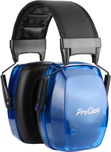 Miniatura 12 de ProCase - Orejeras con cancelación de ruido SNR 33dB, auriculares de protección auditiva para adultos, orejeras insonorizadas para trabajo, corte