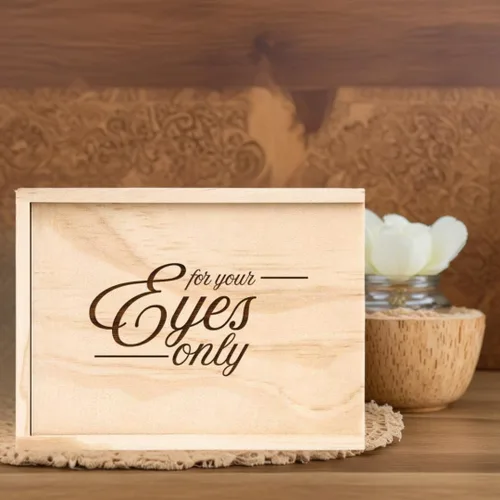 Miniatura 5 de Koyal Wholesale Caja de recuerdo grabada para álbum de fotos de boudoir solo para tus ojos, regalo de despedida de soltera para novia futura boda