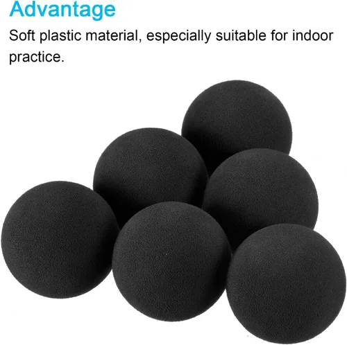 Miniatura 4 de PATIKIL Bolas de espuma de golf, paquete de esponja para ejercicio de vuelo, práctica de swing para entrenamiento en interiores