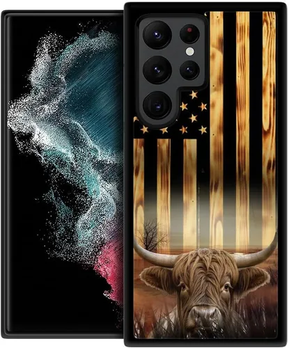 Miniatura 30 de DJSOK Funda para Samsung Galaxy S22 Ultra, diseño de patrón de lujo, a prueba de golpes, resistente, fundas para hombre y mujer, diseño clásico