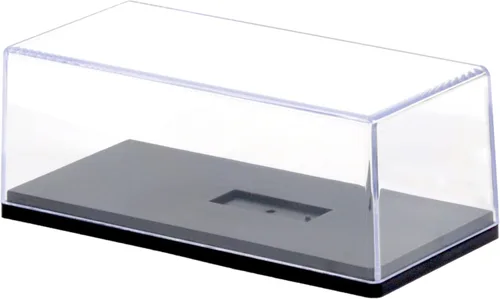 Miniatura 2 de Greenlight 55025-2 - Vitrina coleccionable de acrílico con base de plástico negro para modelos de coches a escala 1/64