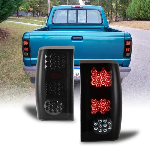 Miniatura 7 de Nixon Offroad Luces Traseras para Ford Ranger 2001 2002 2003 2004 2005, Faros Traseros LED, Ensamble de Luces Traseras de Coche, Reemplazo 1 Par