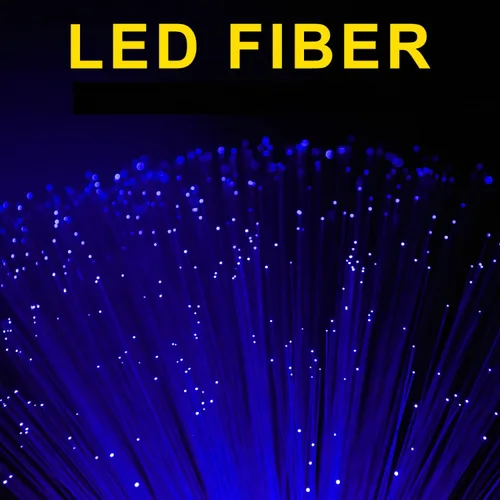 Miniatura 4 de 24 unidades de varitas de fibra óptica brillantes azules a granel, varitas luminosas con 3 modos de luz para Navidad, San Valentín, Pascua, 4