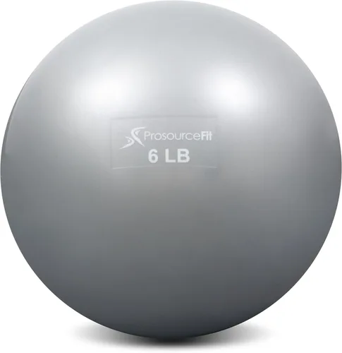 Miniatura 6 de ProsourceFit Weighted Toning Exercise Balls for Pilates, Yoga, Strength Training and Physical Therapy, 2 lb to 8 lb, Color Coded