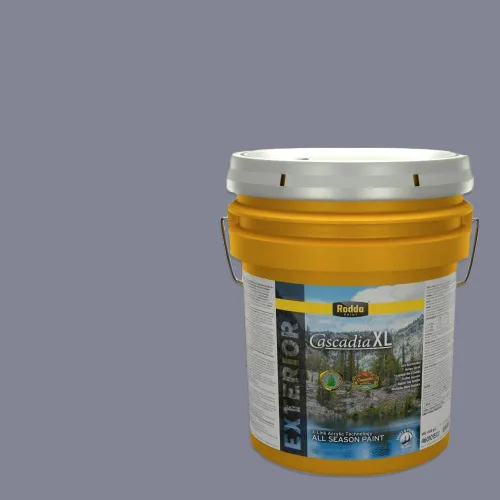 Miniatura 73 de Rodda Paint CASCADIA XL - Pintura e imprimación satinada para exteriores en uno, cuarto de galón, blanco abstracto