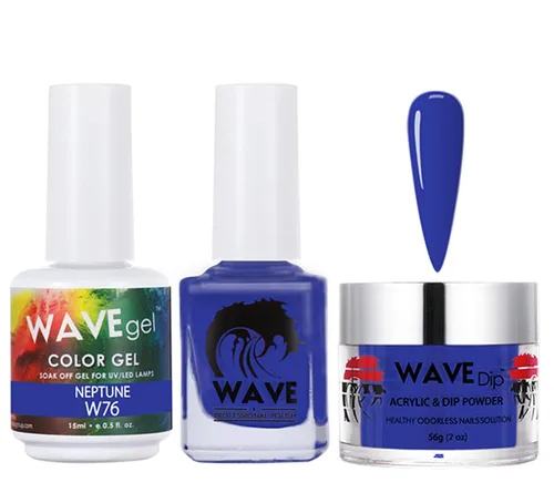 Miniatura 43 de WAVEGEL - Juego de gel de remojo, laca de uñas y polvo acrílico a juego - Colección Simplicity - #P109 Blizzard