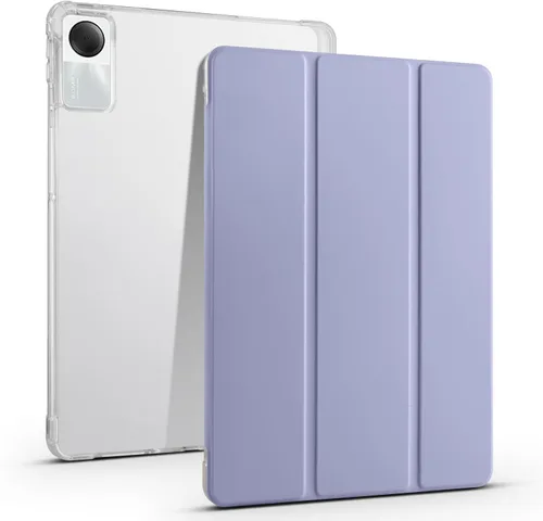 Miniatura 5 de Funda inteligente para Xiaomi Mi Pad 6/Mi Pad 6 Pro de 11 pulgadas, funda de piel sintética con función de reposo/encendido automático inteligente