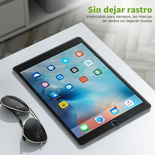 Miniatura 6 de apiker Paquete de 2 protectores de pantalla para iPad de 9ª, 8ª y 7ª generación de 10.2 pulgadas, película de vidrio templado para iPad 9, 8, 7