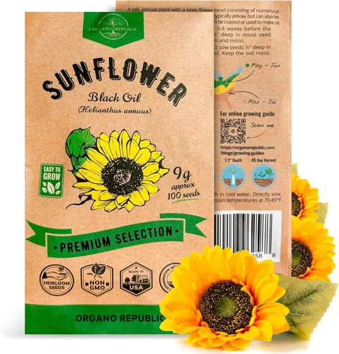 Miniatura 25 de Organo Republic Paquete de Semillas de Lechuga Hoja de Roble 1 G - Más de 800 Semillas de Lechuga Reliquia Sin OMG para Plantar Verduras en Paquete