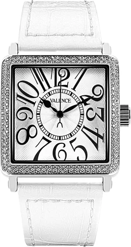 Valence Relojes cuadrados vintage para mujer, relojes clásicos de cuarzo con correa de cuero, Reloj marrón para mujer