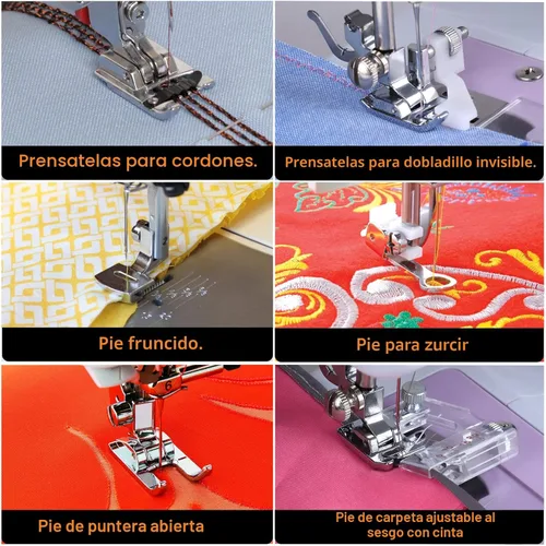 Miniatura 4 de Juego de 42 prensatelas para máquina de coser, para hermano, babylock, cantante, Janome, Elna, Toyota, New Home, Simplicity, Necchi, Kenmore
