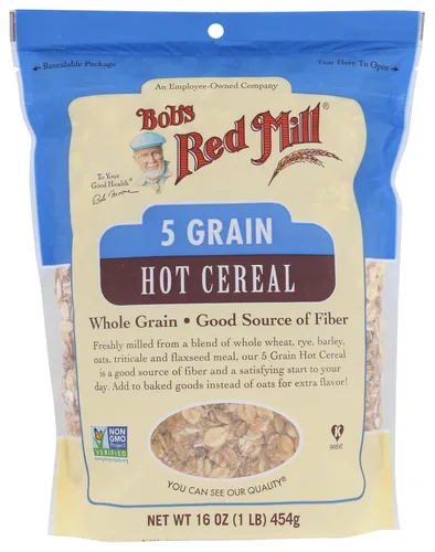 Miniatura 4 de Bob's Red Mill Cereal caliente enrollado de 5 granos, 16 onzas (caja de 4)