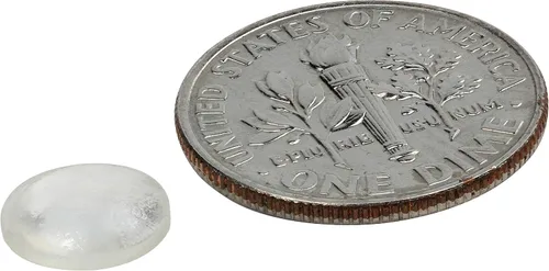 Miniatura 2 de Rok Hardware SCB05 - Paquete de 75 parachoques transparentes autoadhesivos para puertas y cajones de 5/16 pulgadas de diámetro, cierre suave