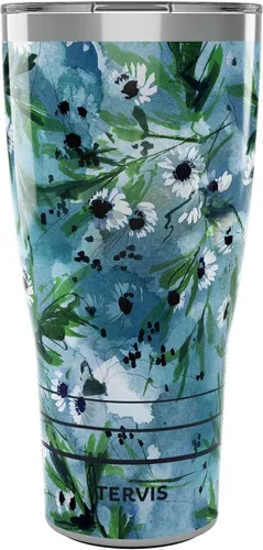 Miniatura 11 de Tervis Kelly Ventura Drift - Vaso aislado de doble pared hecho en Estados Unidos mantiene las bebidas frías y calientes, 16 onzas, clásico
